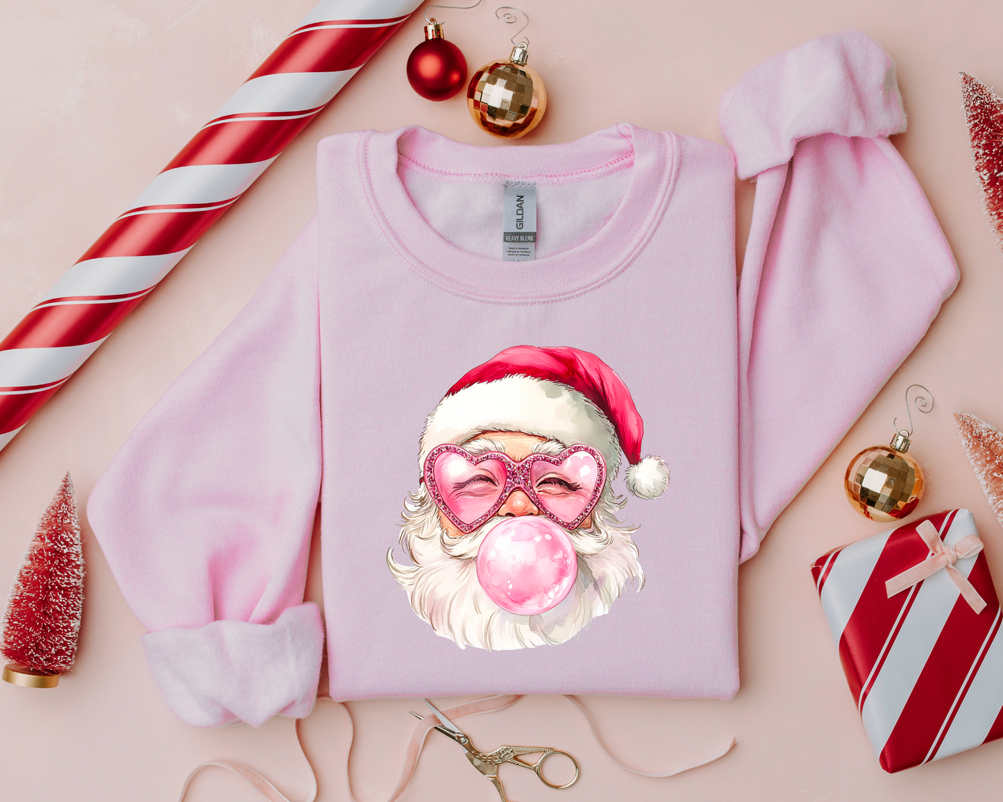 Pink santa Christmas- 2024🤍