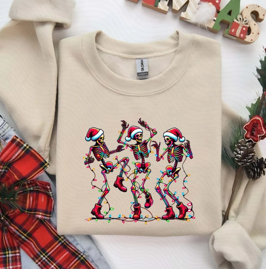 Christmas Dancing Skeleton - 2024🤍