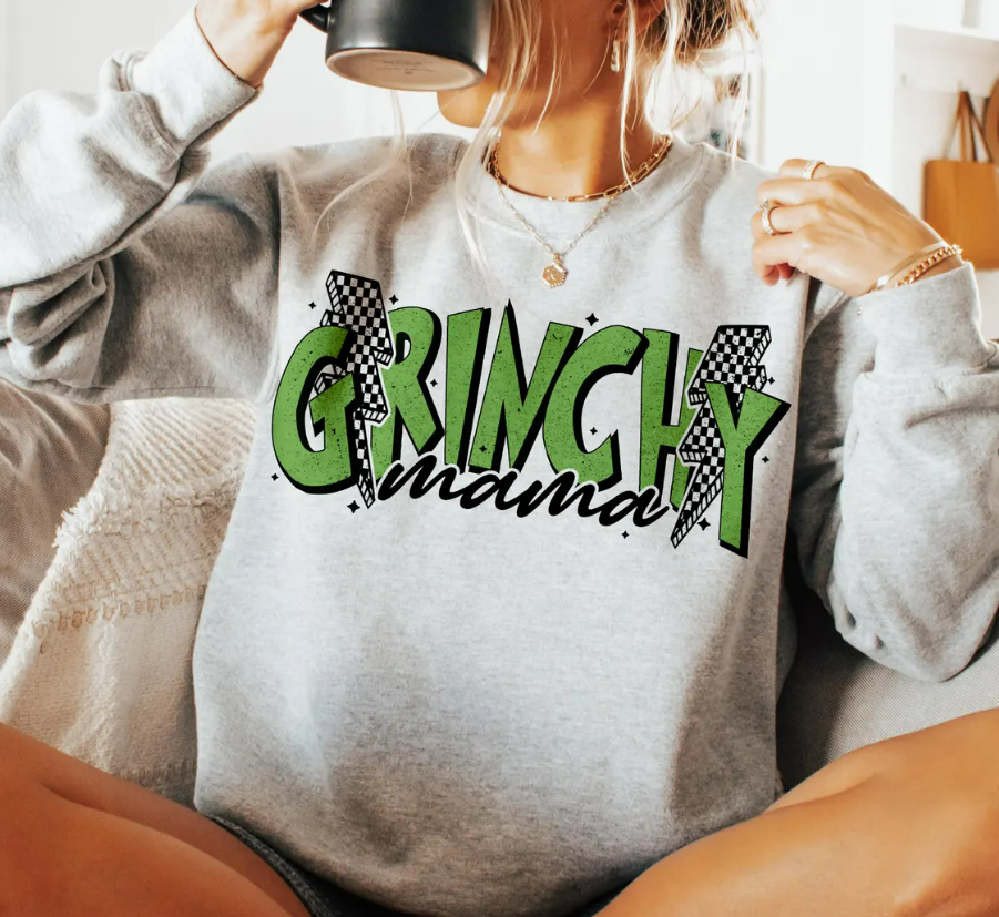 Grinchy Mama - Christmas 2024🤍