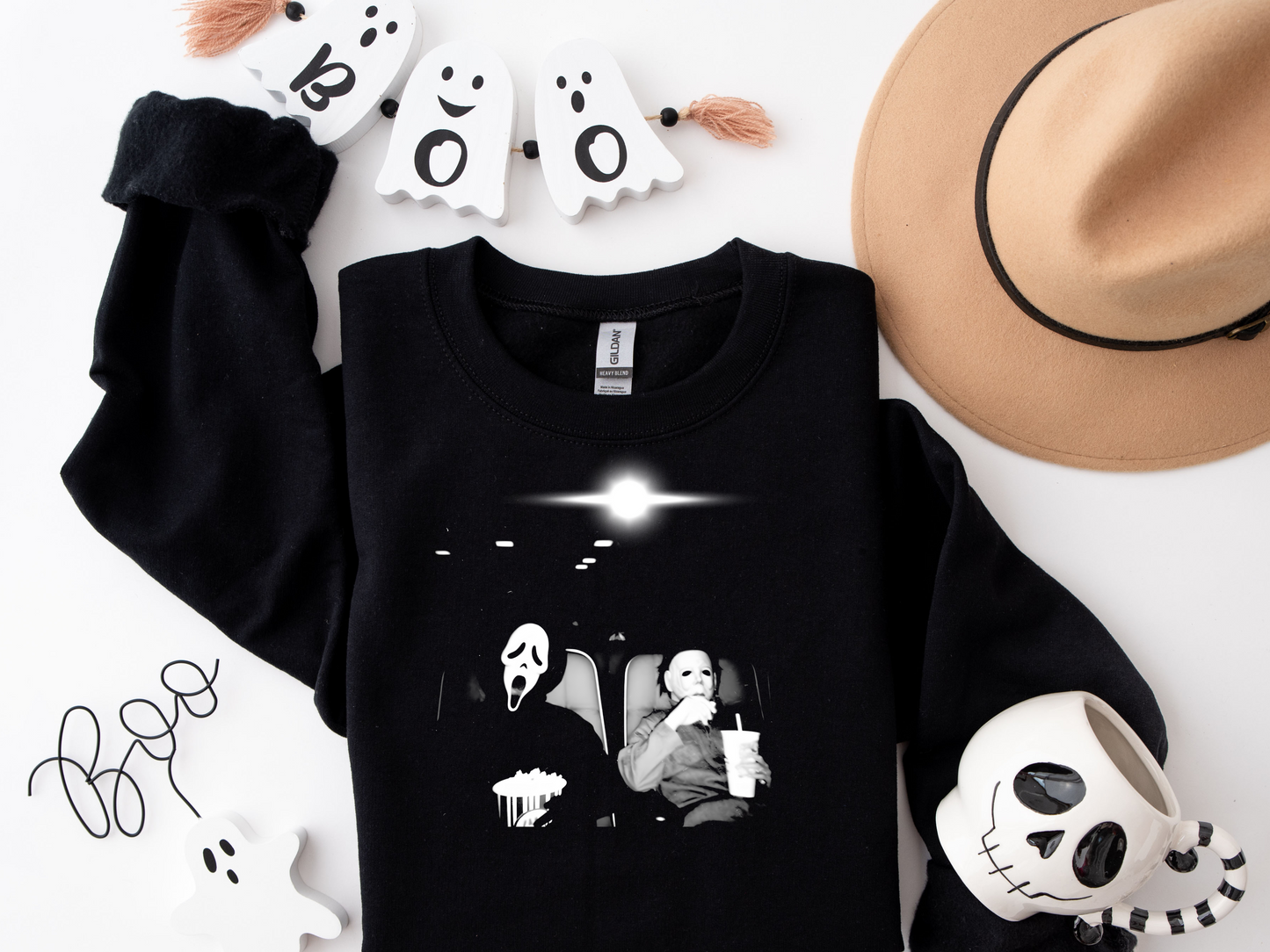 Movie Theater ghost face- Spooky 2024 🖤