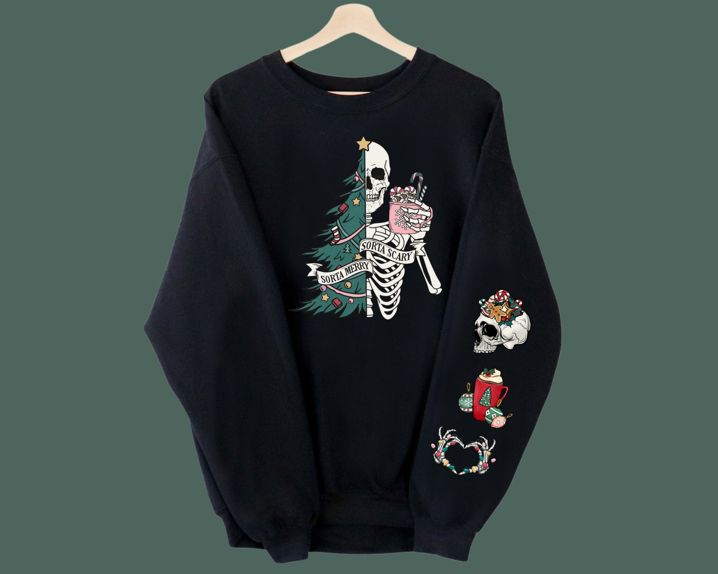 Sorta Merry Sorta Scary Crewneck- 2023