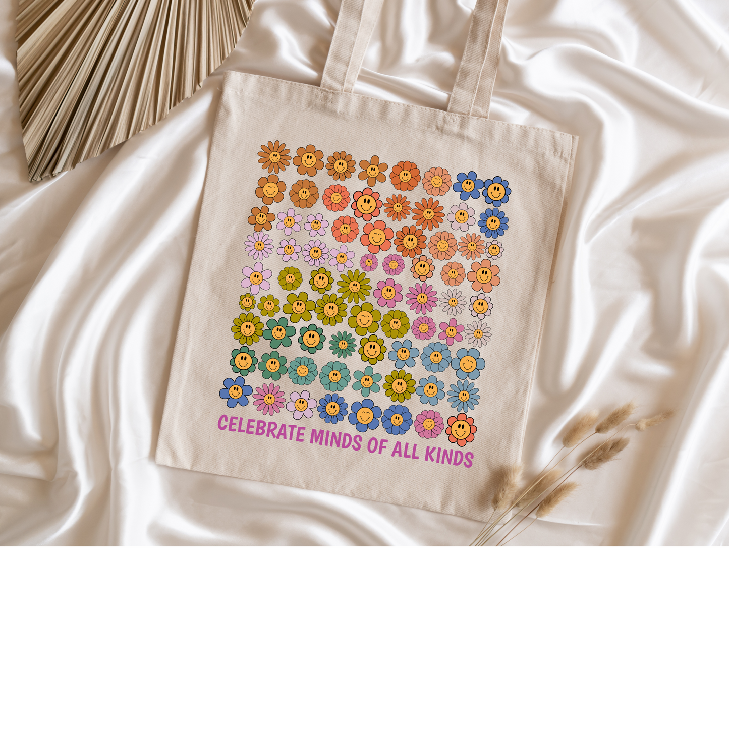 Celebrate Minds tote bag- Autism awareness collection