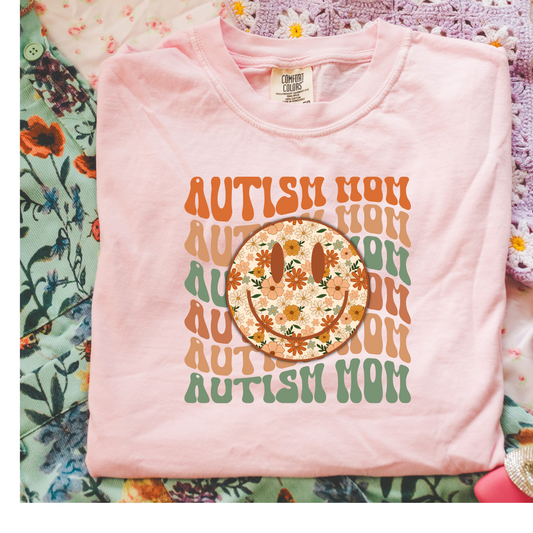 Autism Mom floral design