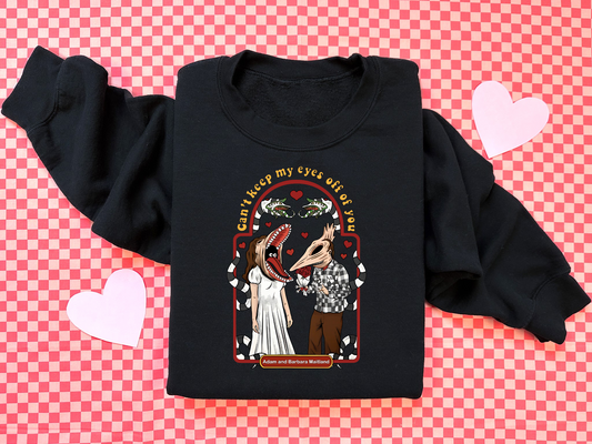 Beetle juice crewneck ♡- spooky valentines