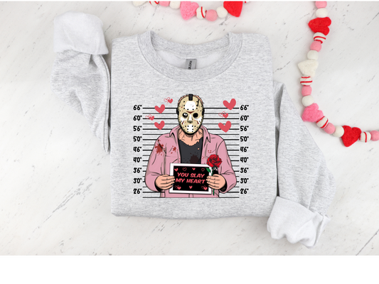 Jason crewneck ♡- spooky valentines