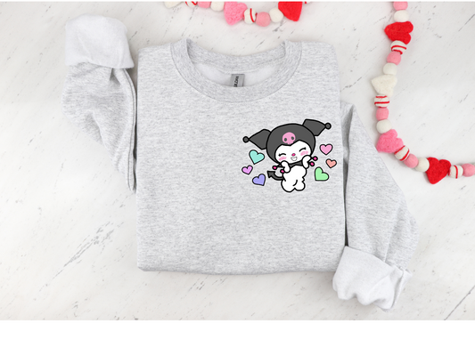 Pocket size kawaii Crewneck- the Valentines Day Collection 2024 ♡