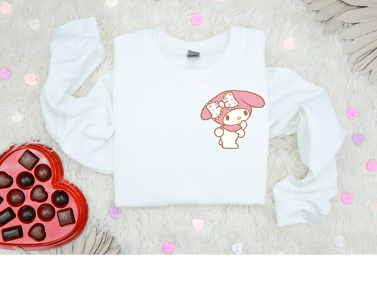 Pocket size kawaii Crewneck- the Valentines Day Collection 2024 ♡