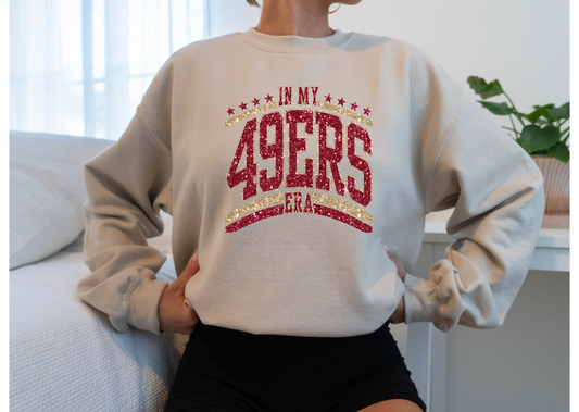 In my 49er Era Crewneck- Football collection