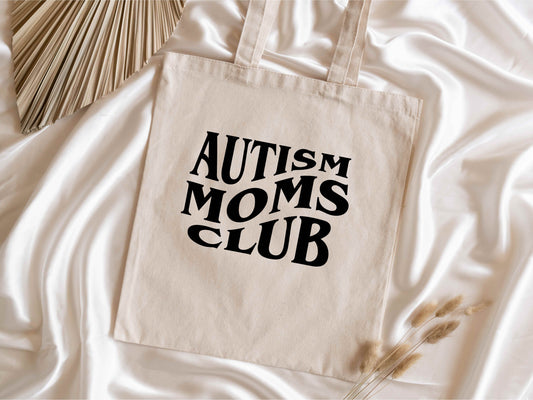 Autism moms club tote bag- Autism awareness collection