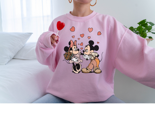 Mouse couple Crewneck- the Valentines Day Collection 2024 ♡