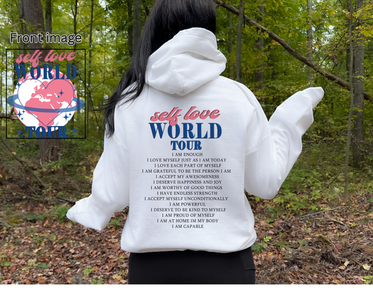 Self love world tour hoodie- the Valentines Day Collection 2024 ♡