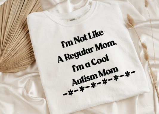 I'm not a regular mom - autism awareness collection