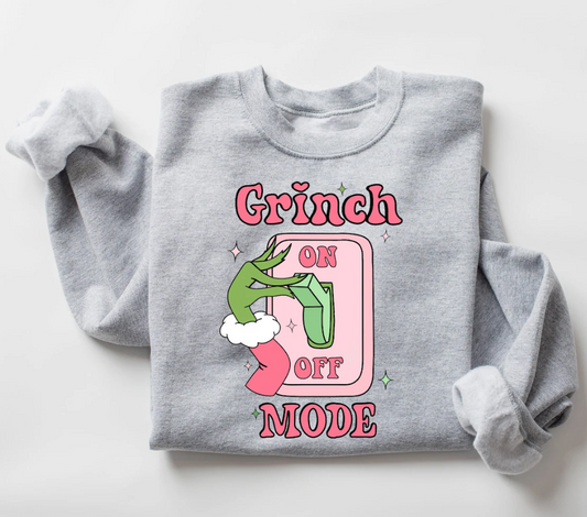 Grinch mode Crewneck- 2023