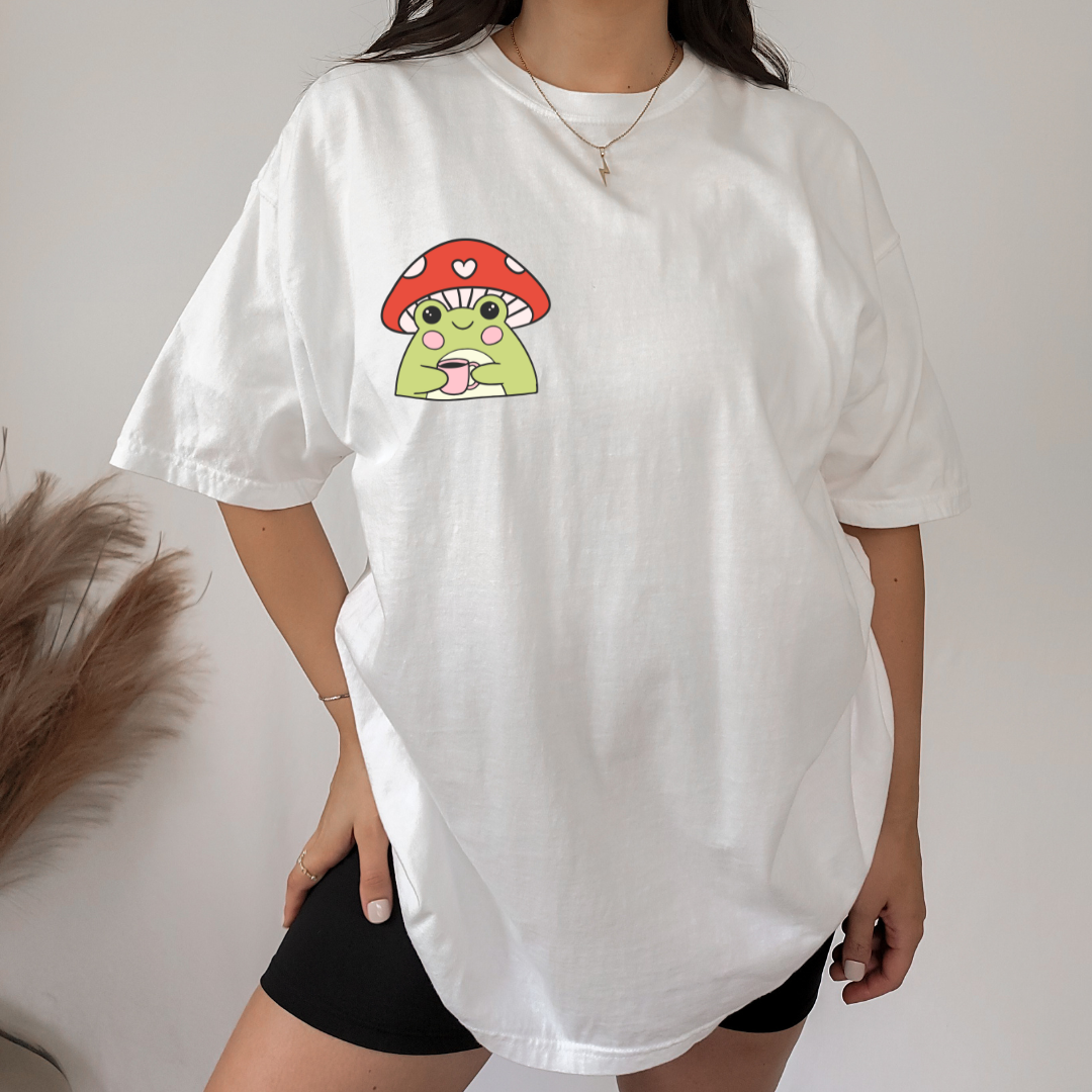 Mushroom head pocket decal T-Shirt