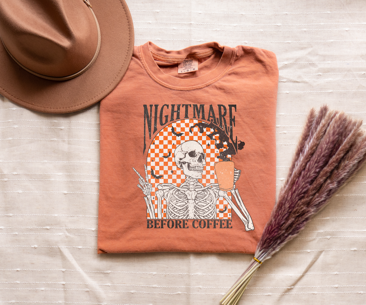 Nightmare before coffee T-Shirt