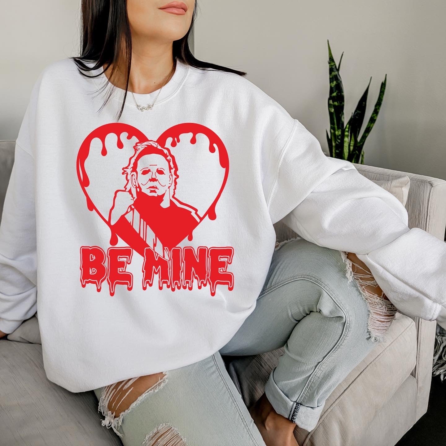 Be Mine Valentines Crewneck