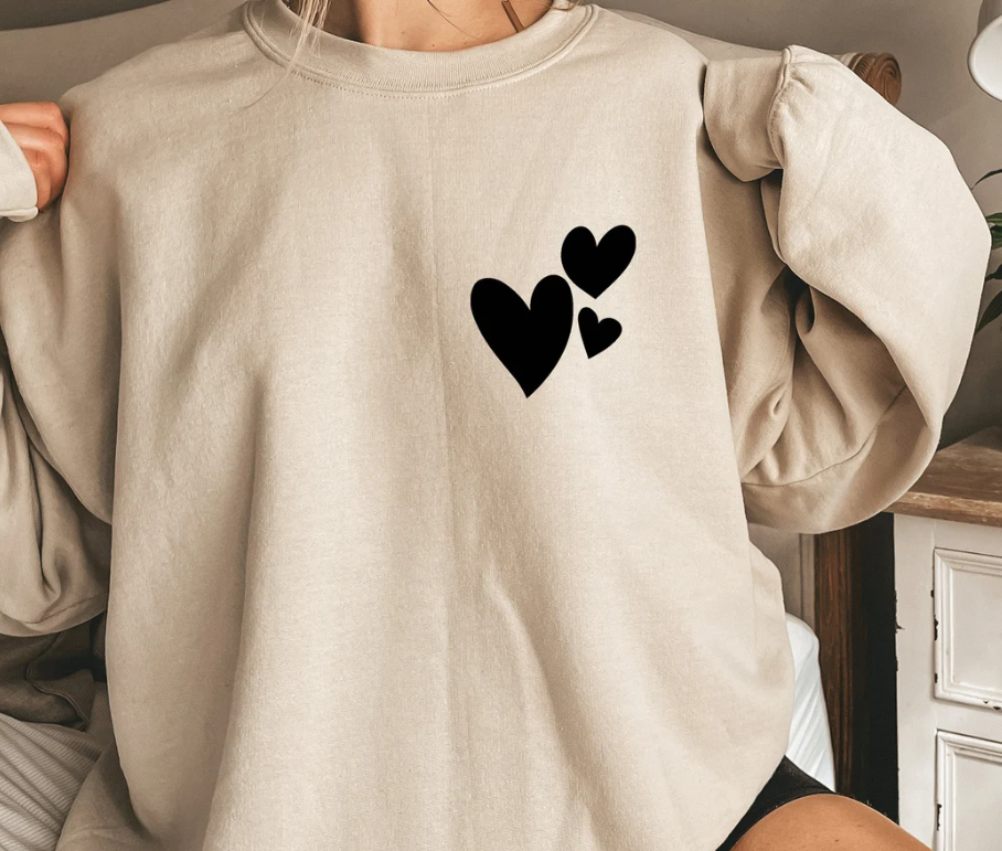 Heart The Size Of My A** Valentines Crewneck