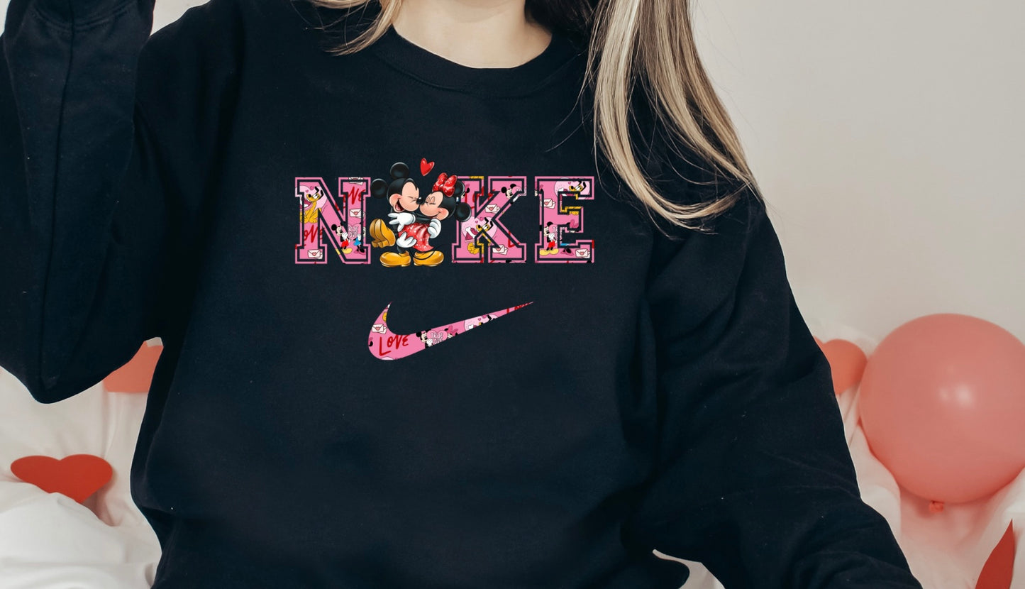 Valentines Mickey & Minnie Crewneck- 2023