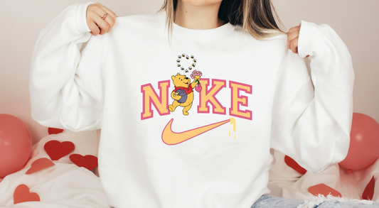 Valentines Day Pooh Crewneck- 2023